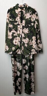 NWT Drew House Men's L 34 Iceberg Roses Velvet Set